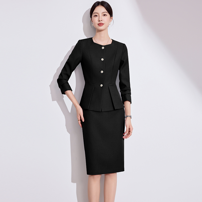 Long sleeve coat profession business suit a set for women