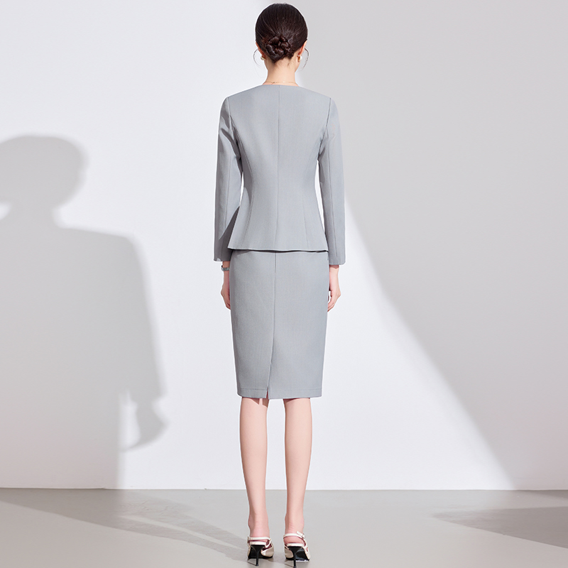 Long sleeve coat profession business suit a set for women