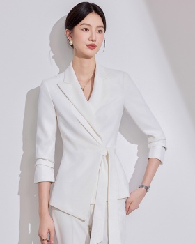 Simple autumn and winter business suit pure coat