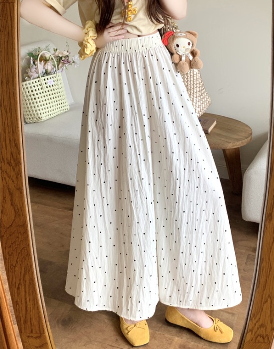 All-match long pants wide leg pants for women