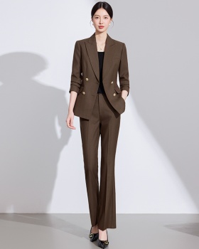 Simple suit pants business suit 2pcs set for women