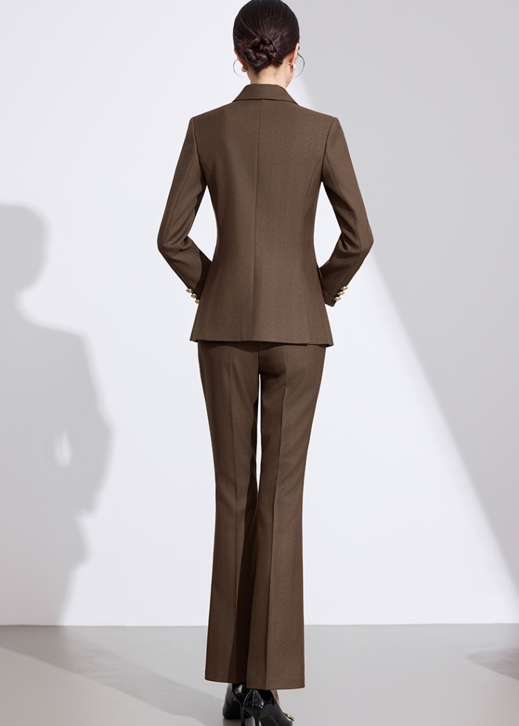 Simple suit pants business suit 2pcs set for women