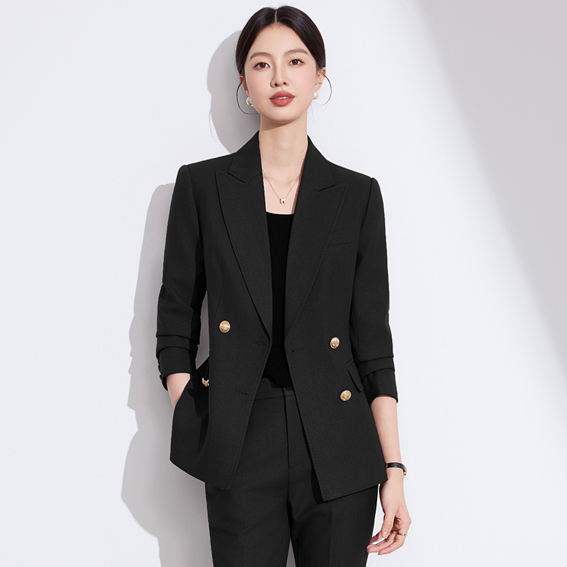Simple suit pants business suit 2pcs set for women