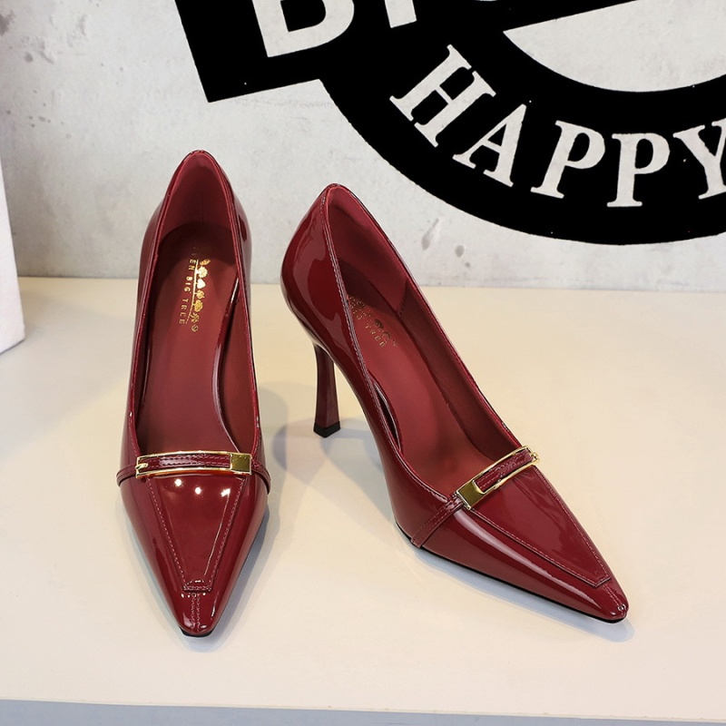 Sexy high-heeled shoes pointed shoes for women