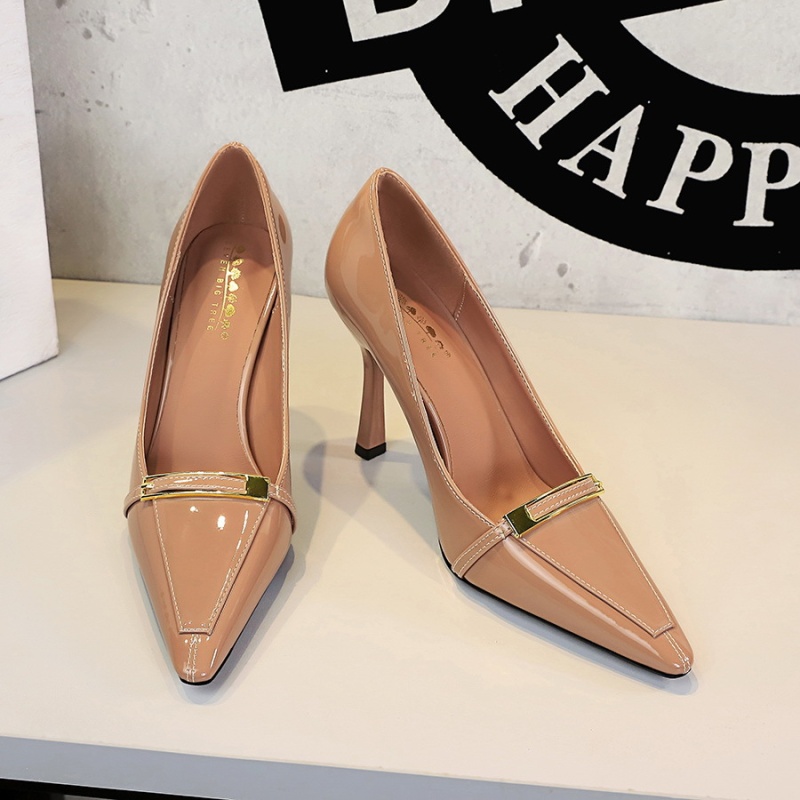 Sexy high-heeled shoes pointed shoes for women