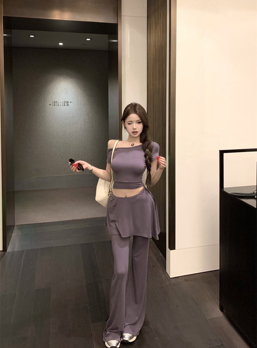 Short sleeve micro speaker long pants summer T-shirt 3pcs set