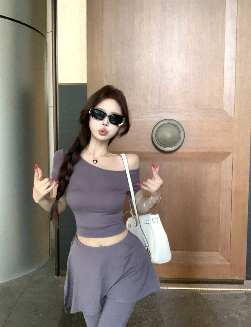 Short sleeve micro speaker long pants summer T-shirt 3pcs set