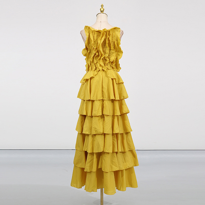 Pure European style formal dress temperament prom long dress