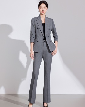 Long sleeve coat business suit a set for women