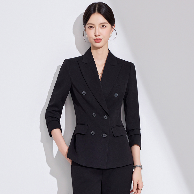 Long sleeve coat business suit a set for women