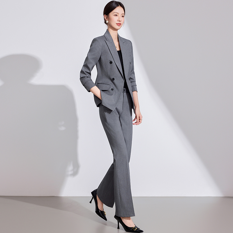 Long sleeve coat business suit a set for women