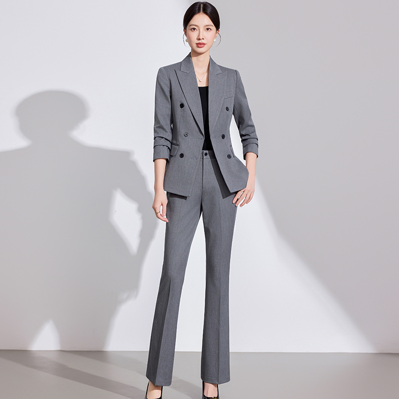 Long sleeve coat business suit a set for women