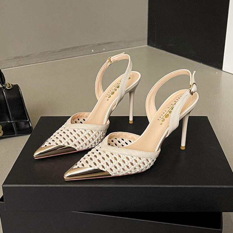 Fashion high-heeled shoes hollow sandals for women