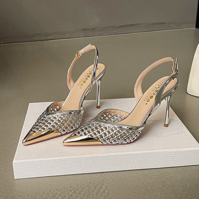 Fashion high-heeled shoes hollow sandals for women