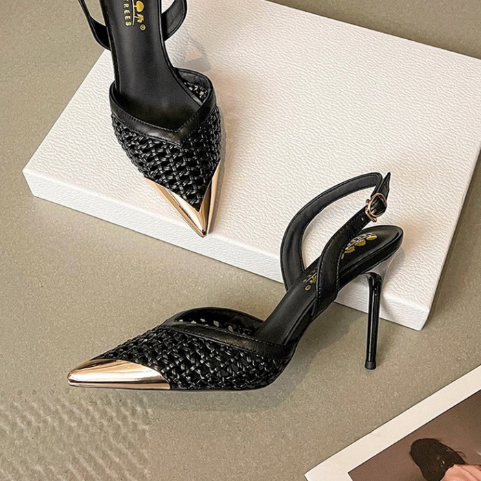 Fashion high-heeled shoes hollow sandals for women