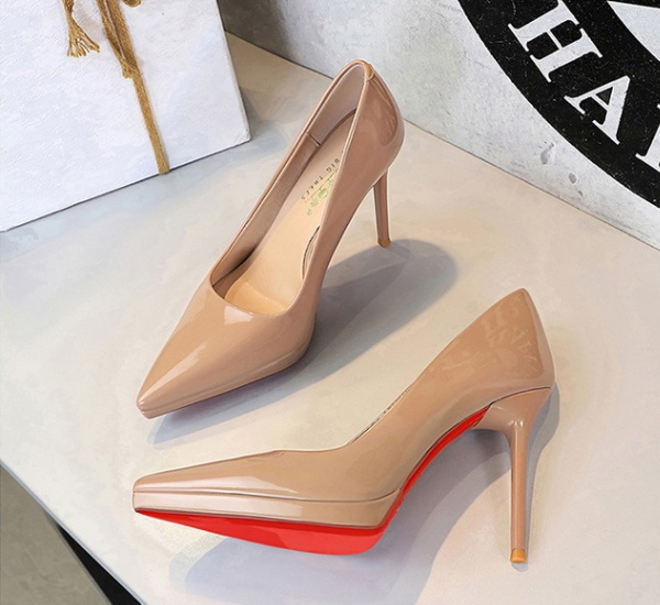 Fine-root platform high-heeled shoes for women
