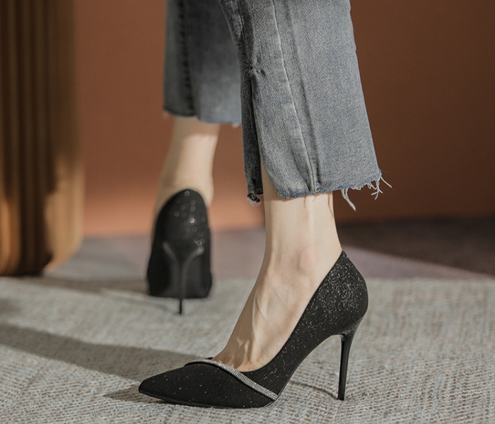 Small high-heeled shoes France style shoes for women