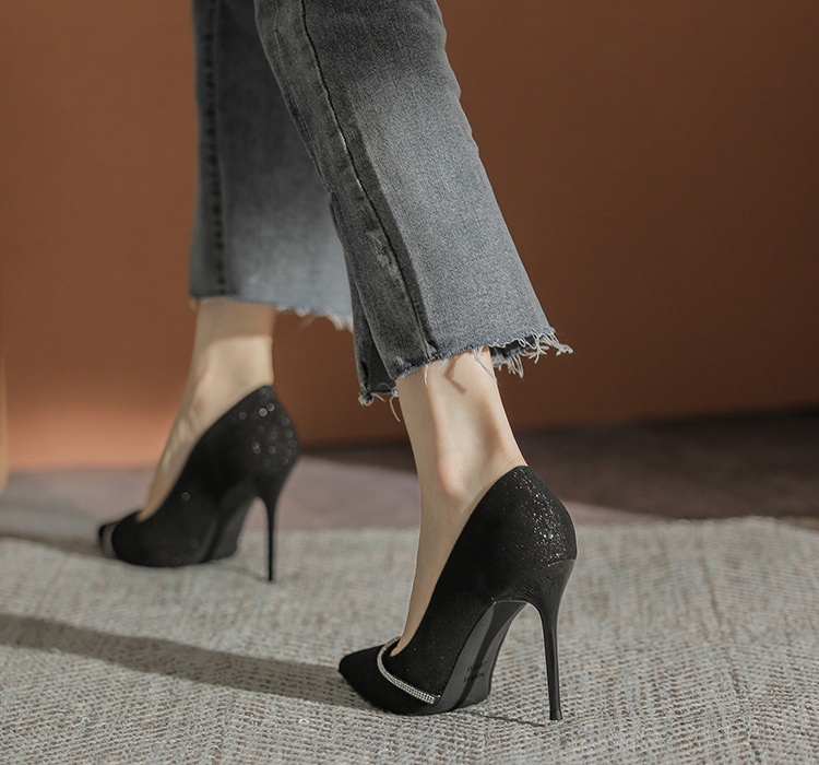 Small high-heeled shoes France style shoes for women