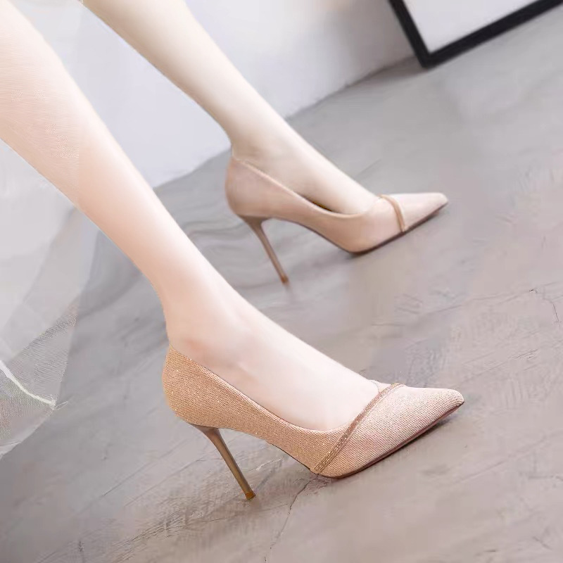 Small high-heeled shoes France style shoes for women