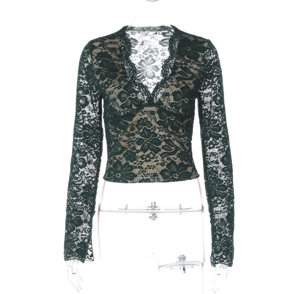Sexy European style long sleeve T-shirt for women