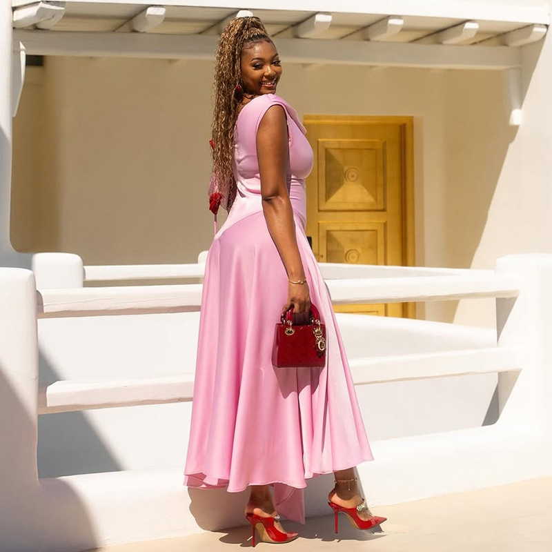 European style formal dress dress for women