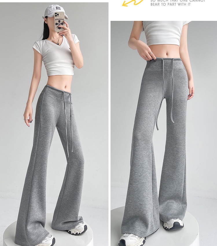 American style flare pants sweatpants for women