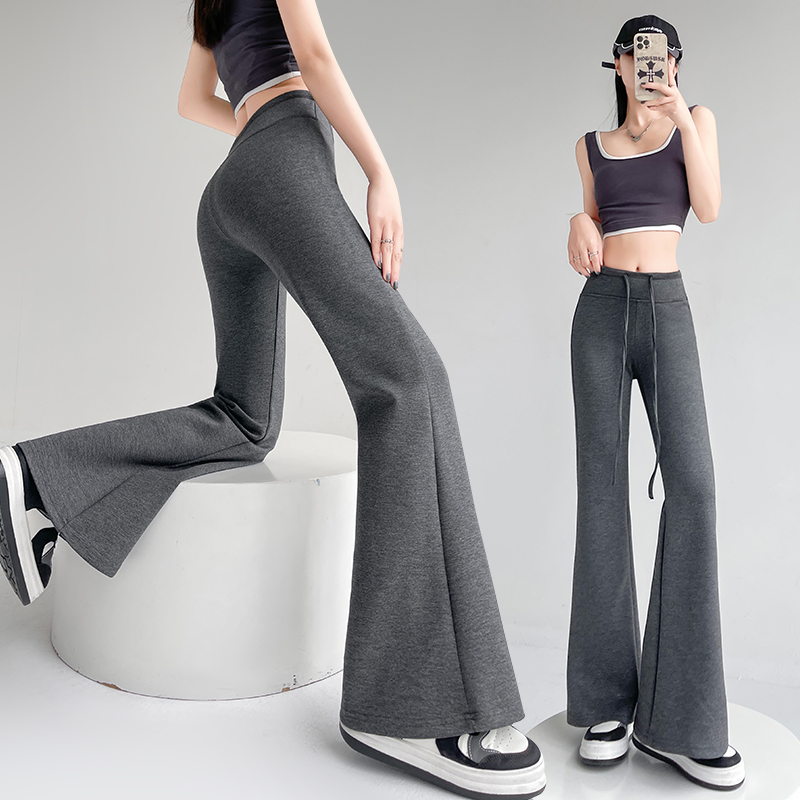 American style flare pants sweatpants for women