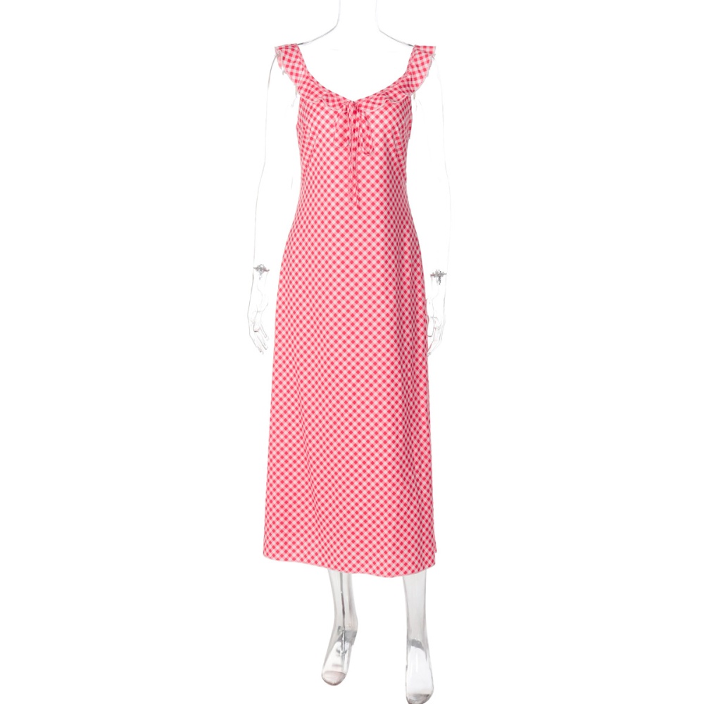 Fashion summer France style long dress sexy sling dress