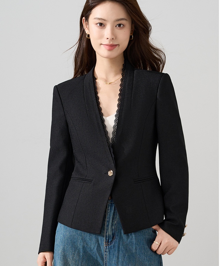 Temperament business suit coat for women