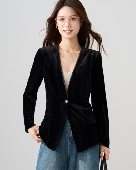 Simple coat temperament business suit for women