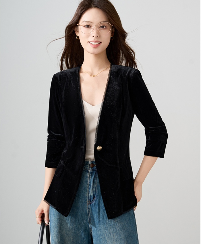 Simple coat temperament business suit for women