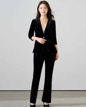 Long sleeve coat profession business suit a set