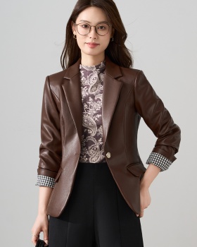 France style chanelstyle wallet short black coat