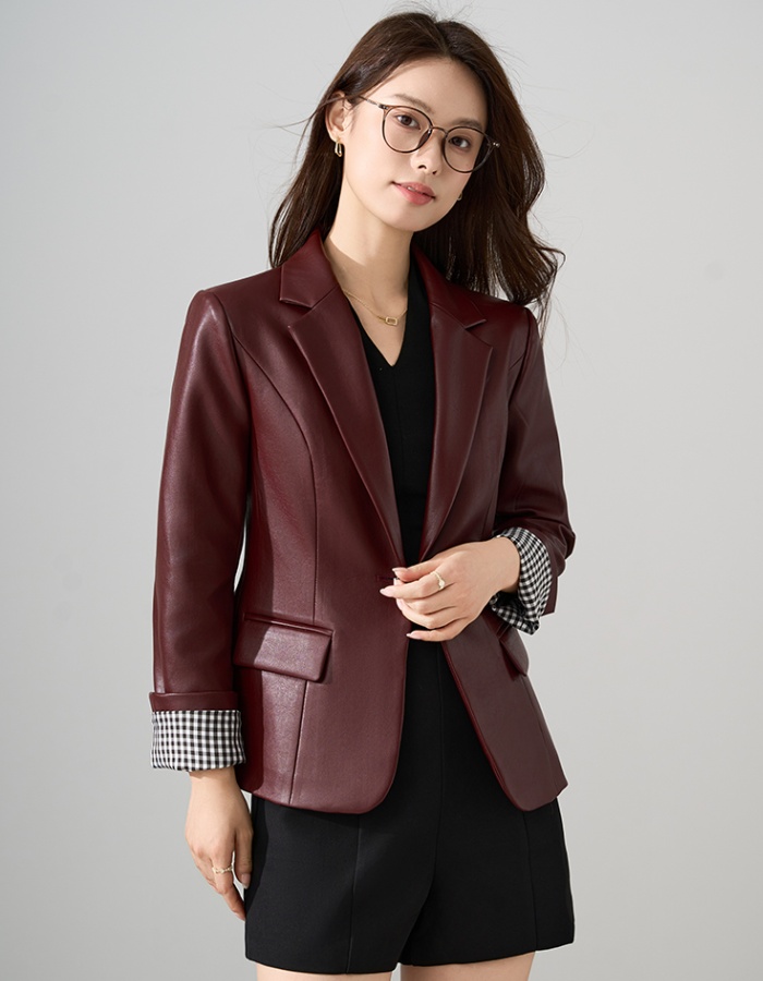 France style chanelstyle wallet short black coat