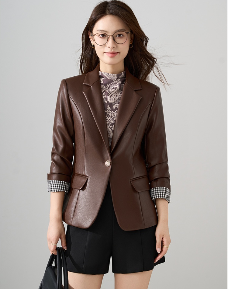 France style chanelstyle wallet short black coat