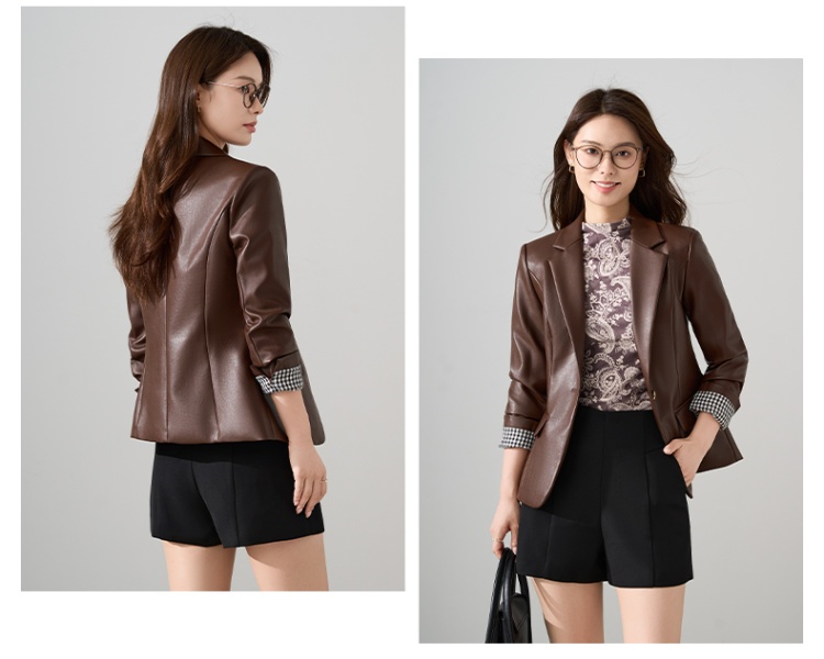 France style chanelstyle wallet short black coat