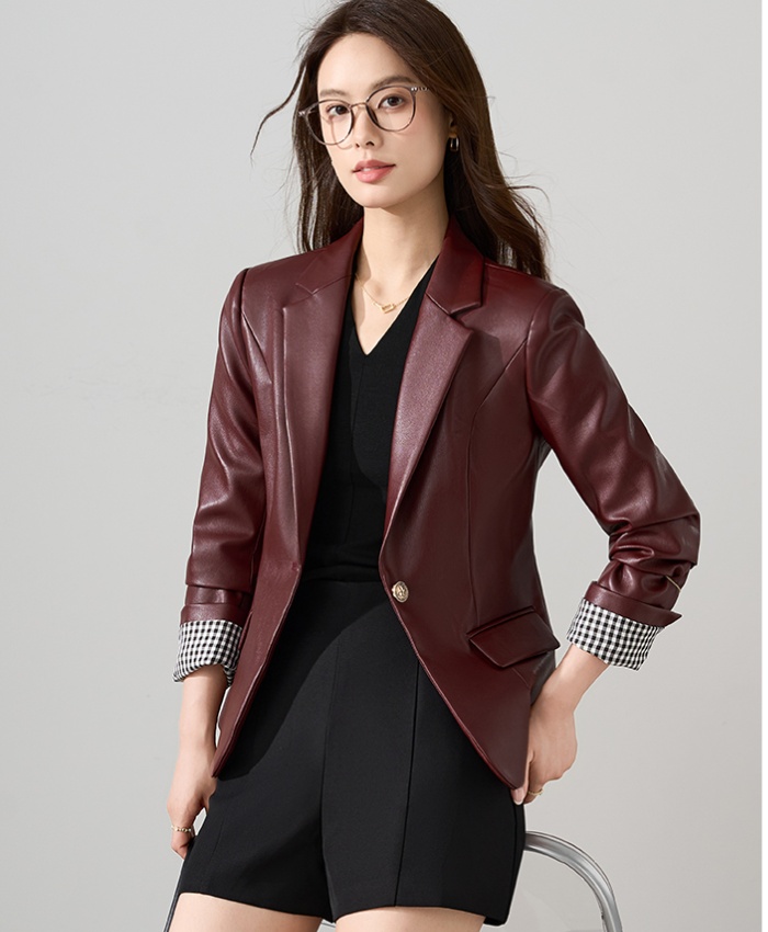 France style chanelstyle wallet short black coat
