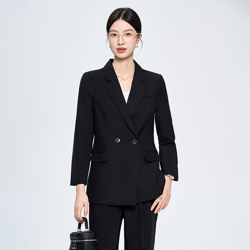 Simple coat all-match business suit a set for women