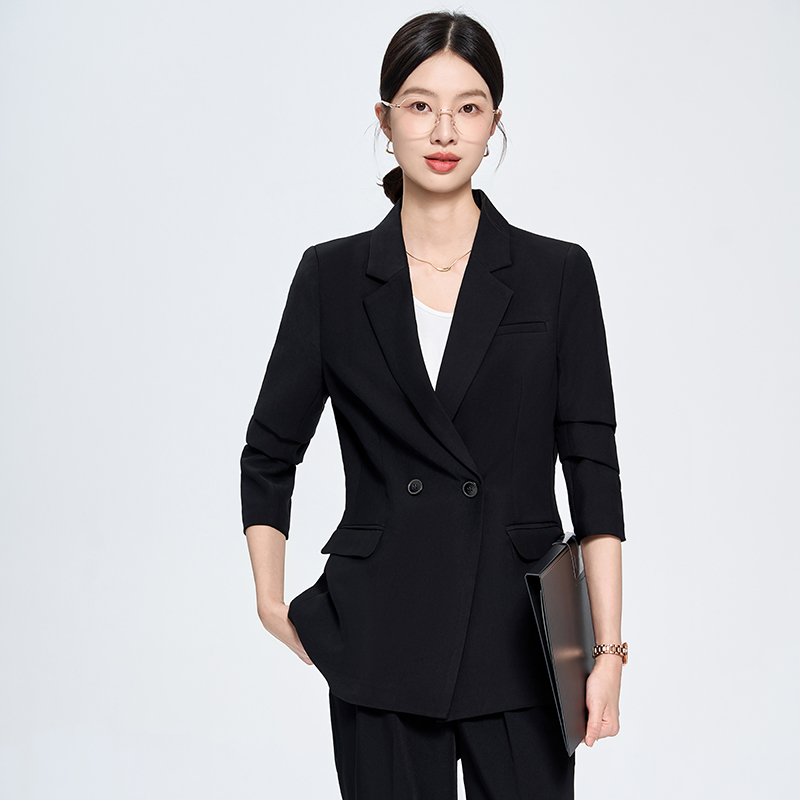 Simple coat all-match business suit a set for women