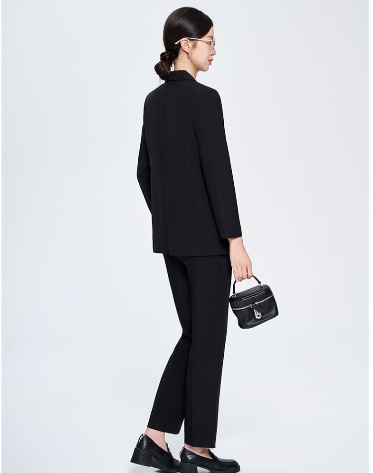 Simple coat all-match business suit a set for women