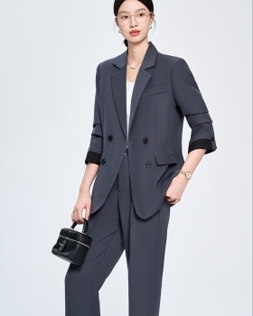 All-match business suit doll shirt a set for women