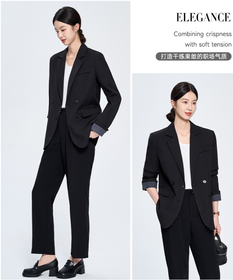 All-match business suit doll shirt a set for women