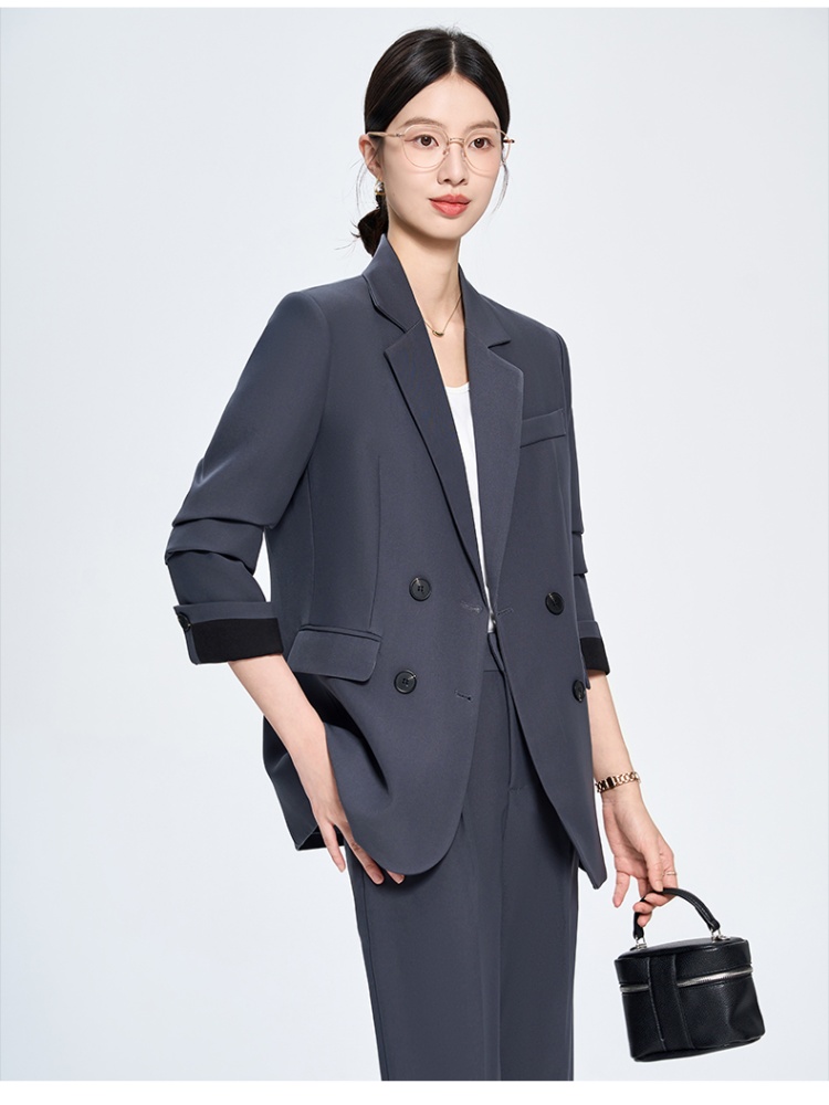 All-match business suit doll shirt a set for women