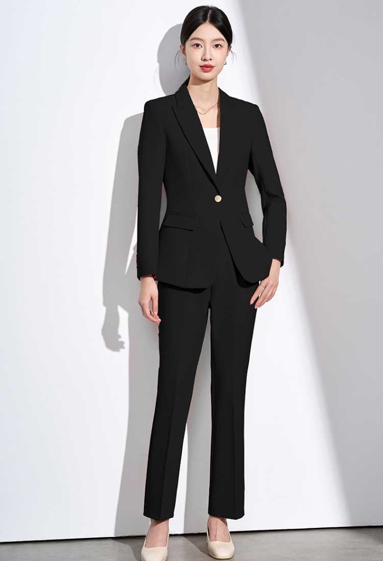 All-match coat temperament business suit a set for women