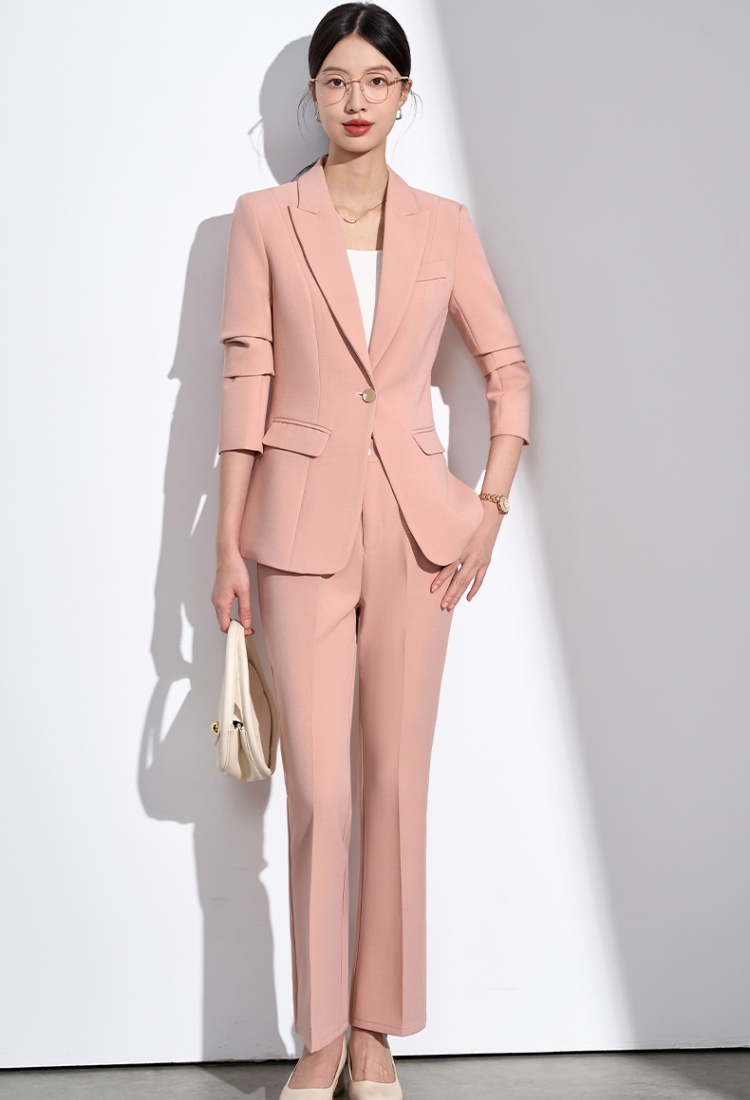 All-match coat temperament business suit a set for women