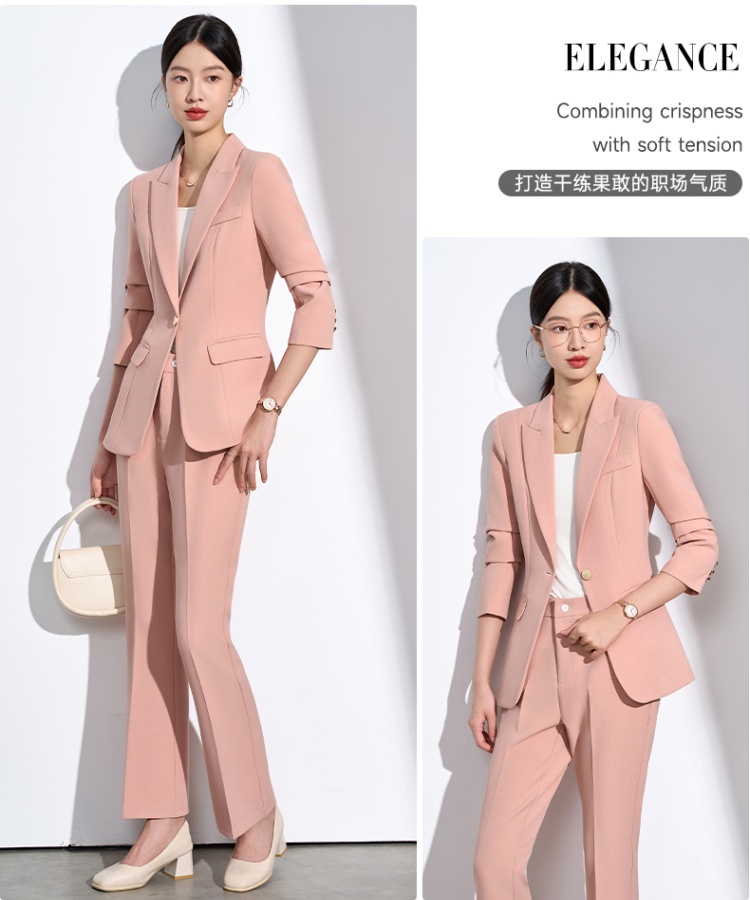 All-match coat temperament business suit a set for women