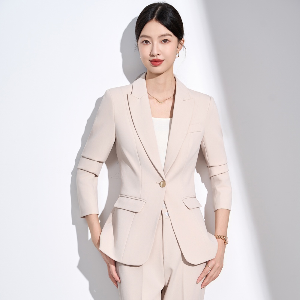 All-match coat temperament business suit a set for women