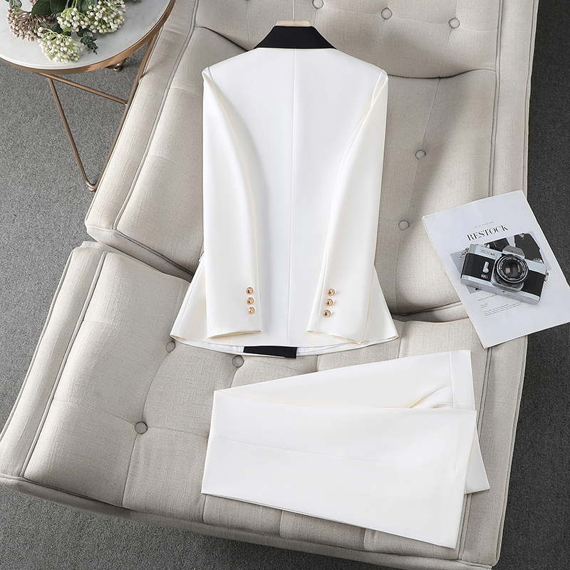 Profession host business suit fashion coat a set for women
