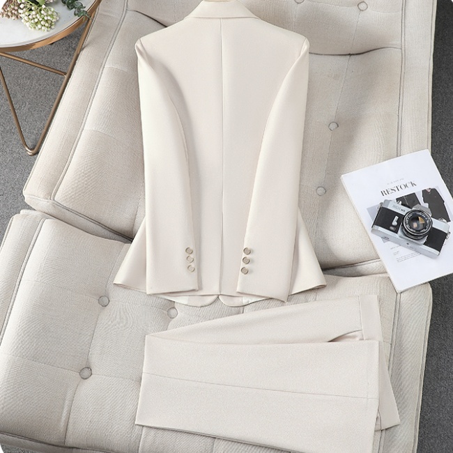 Overalls business suit profession coat a set for women