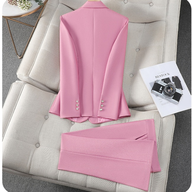 Overalls business suit profession coat a set for women